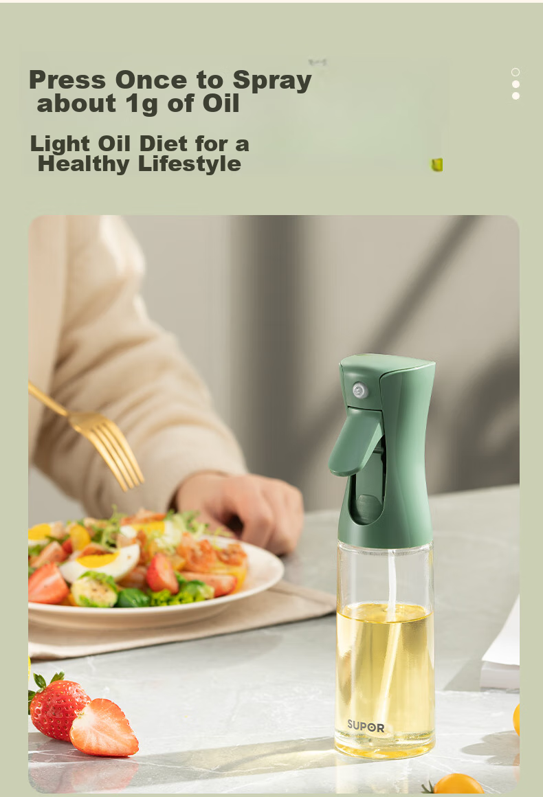 SUPOR Oil Sprayer Bottle, Seasoning Bottle, Oil Bottle, Quantitative Atomizing Oil Bottle, Oil Sauce Bottle, Cooking Wine Bottle KGF22AD10 3