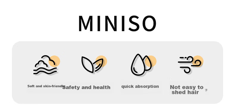 MINISO Wearable Bath Towel, Bathrobe, New Style for Women And Adults, Home Use, Absorbent Wrap Towel, Beige 4