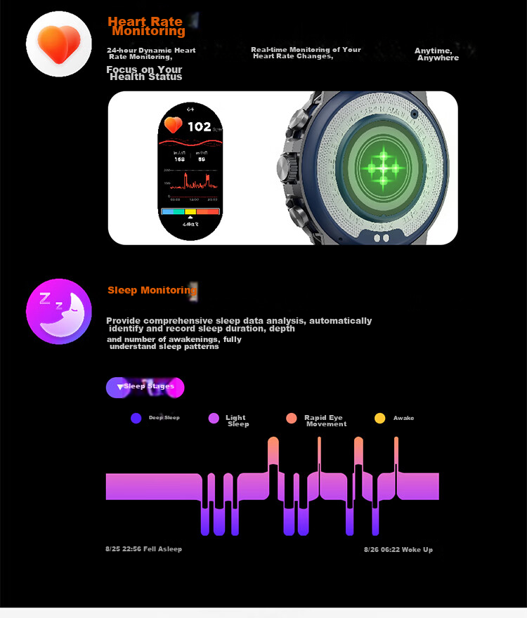 AILUO Nantianmen Project Collaboration Men's Watch, Mechanical Style Brand, Top Ten Smart Running Outdoor Professional Specialized Watch 15