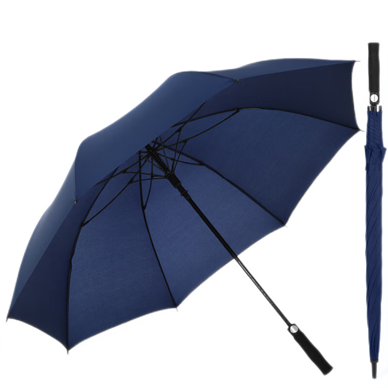 Maoli Long Handle Umbrella, Fully Automatic One-Button Start, Men's, Fiberglass Frame, Reinforced Windproof