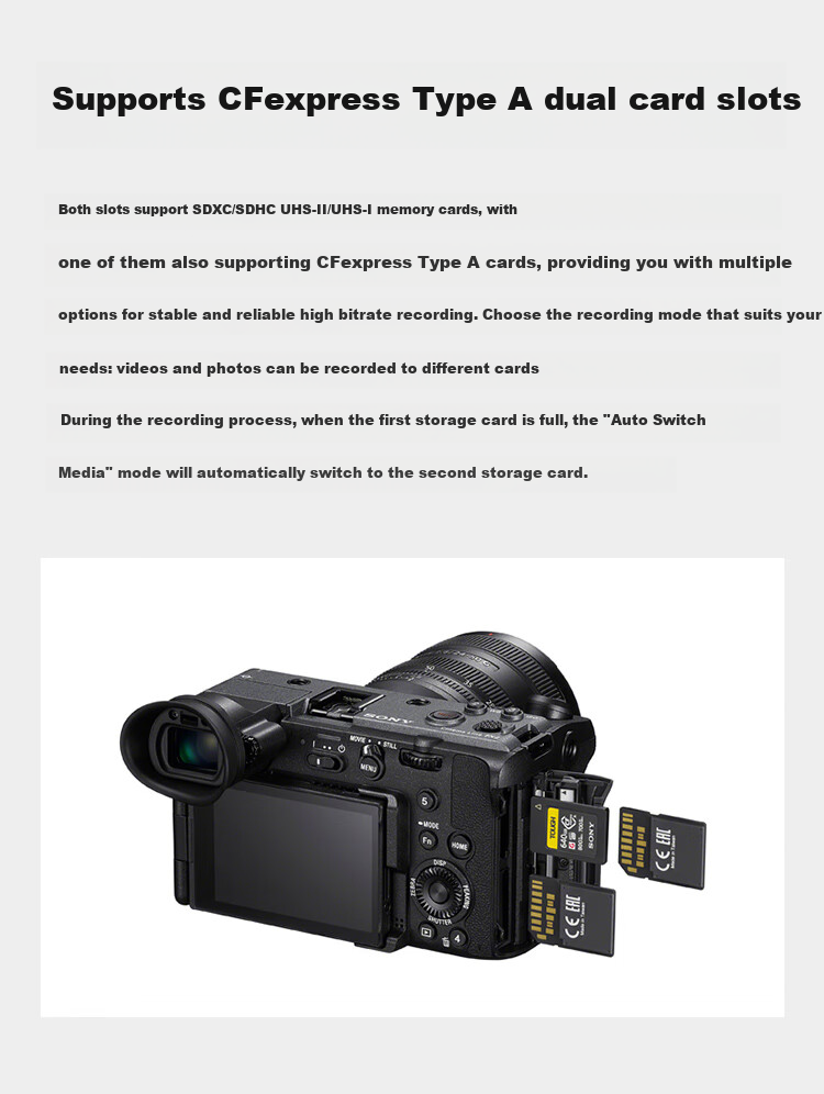 SONY Compact 4K Full-Frame Cinema Camera ILME-FX2B, Body Only 19