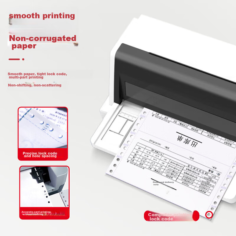科林(kelin)红科林打印纸 五联三等分针式可撕边电脑打印纸 彩色(白红蓝绿黄)1000页/箱241-5-1/3CS	