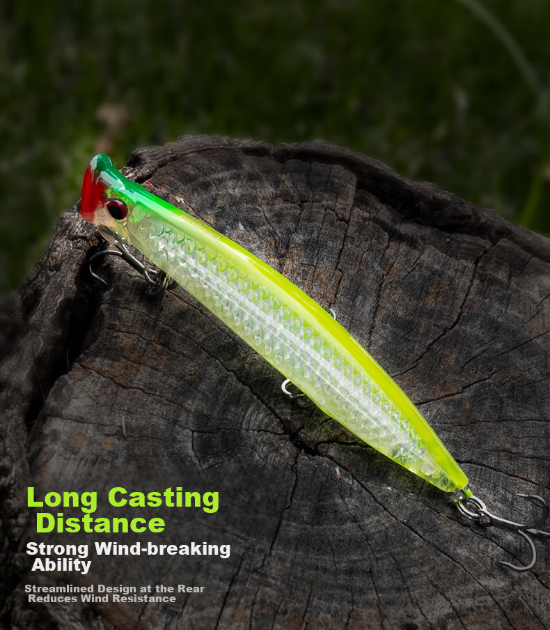 Guowangliya, Yingyingbao, Surface Swimming Lure, Artificial Bait for Freshwater Bass, Bionic Imitation Lure 5