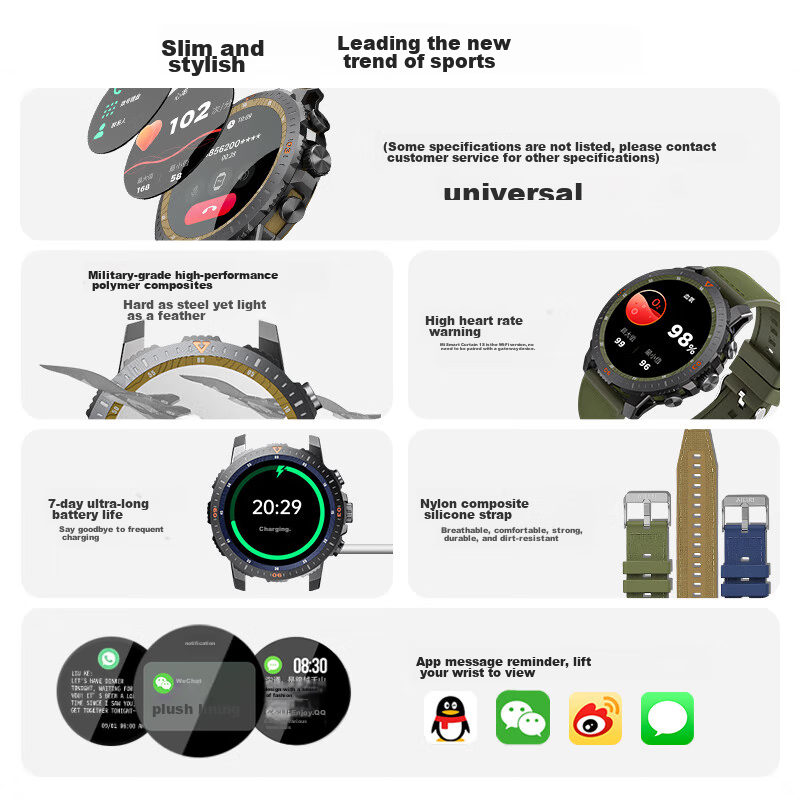 AILUO Nantianmen Project Collaboration Men's Watch, Mechanical Style Brand, Top Ten Smart Running Outdoor Professional Specialized Watch