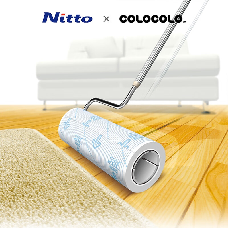 Ролик для чистки одежды Nitto Colocolo C2501, 24 см, длинная ручка, импорт из Японии