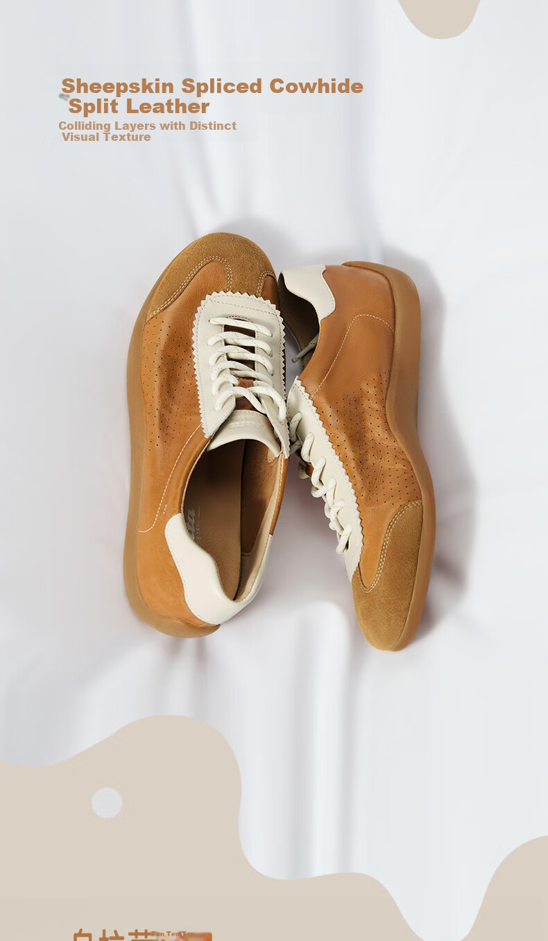Bata Patented Antibacterial Cowhide And Sheepskin Soft Elastic Couple Casual Training Sports Prince Qichang Mall Matching Single Shoes 35