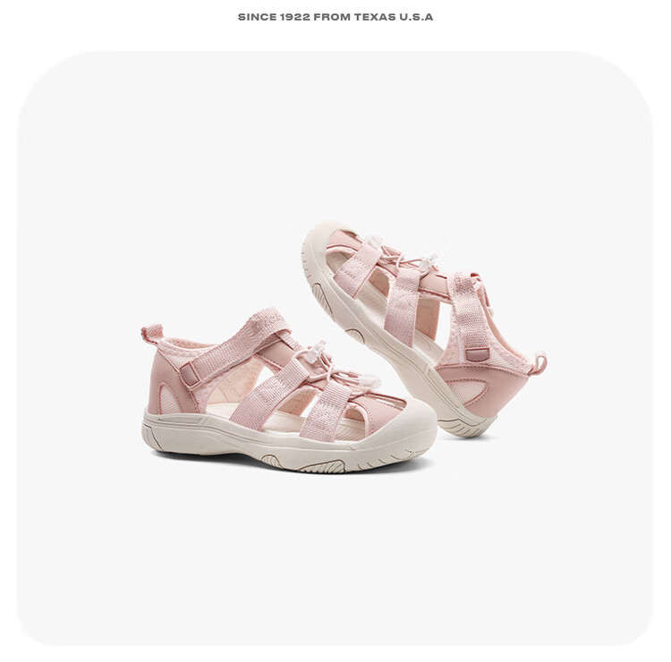 Dickies Children's Sandals, Boys And Girls Non-Slip Beach Shoes, Summer Closed-Toe Anti-Kick Breathable Soft-Soled Hollow Water Shoes 15
