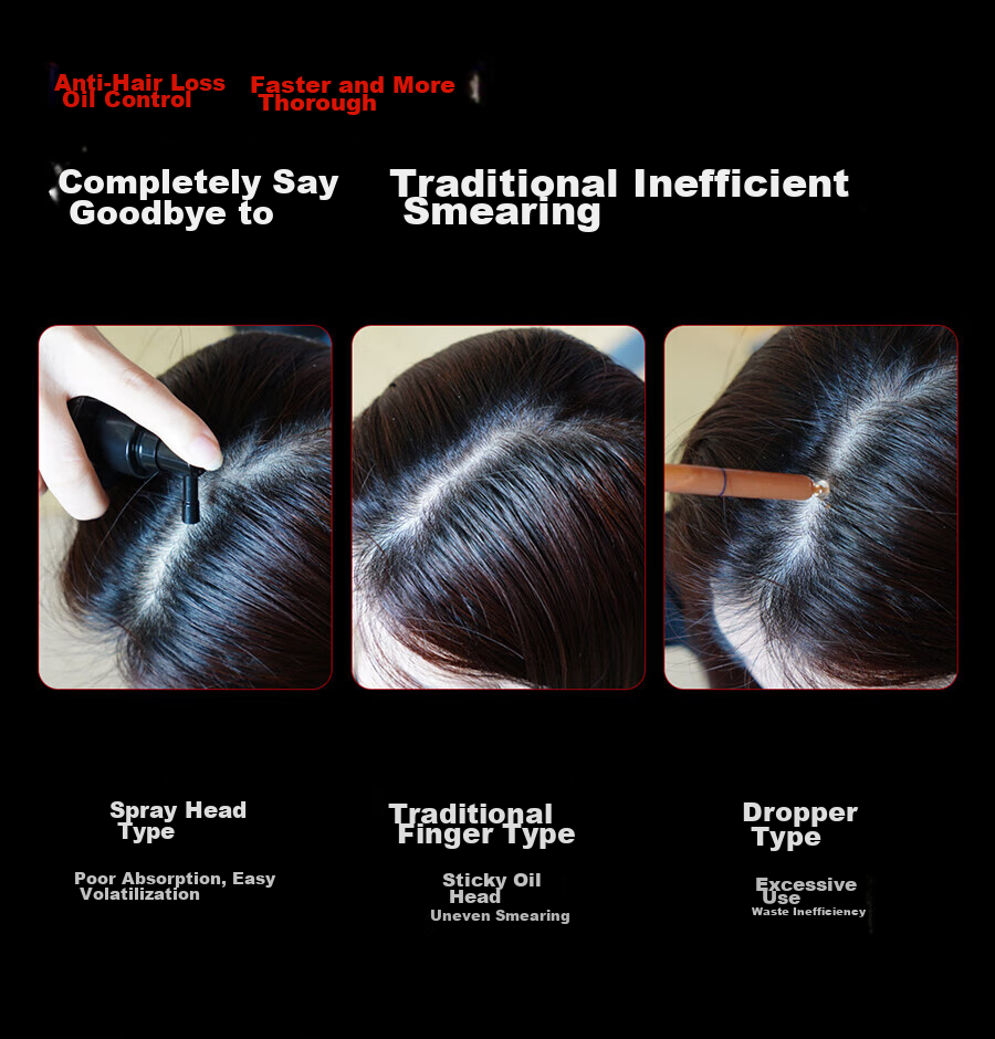 Breo [Mid-Autumn Festival Gift Top] Scalp3 Scalp Massage Comb, Black Kneading Massage, Stress Relief Hair Care Comb, Red Light Comb, Scalp Massager, Mid-Autumn Festival Gift for Elders 7
