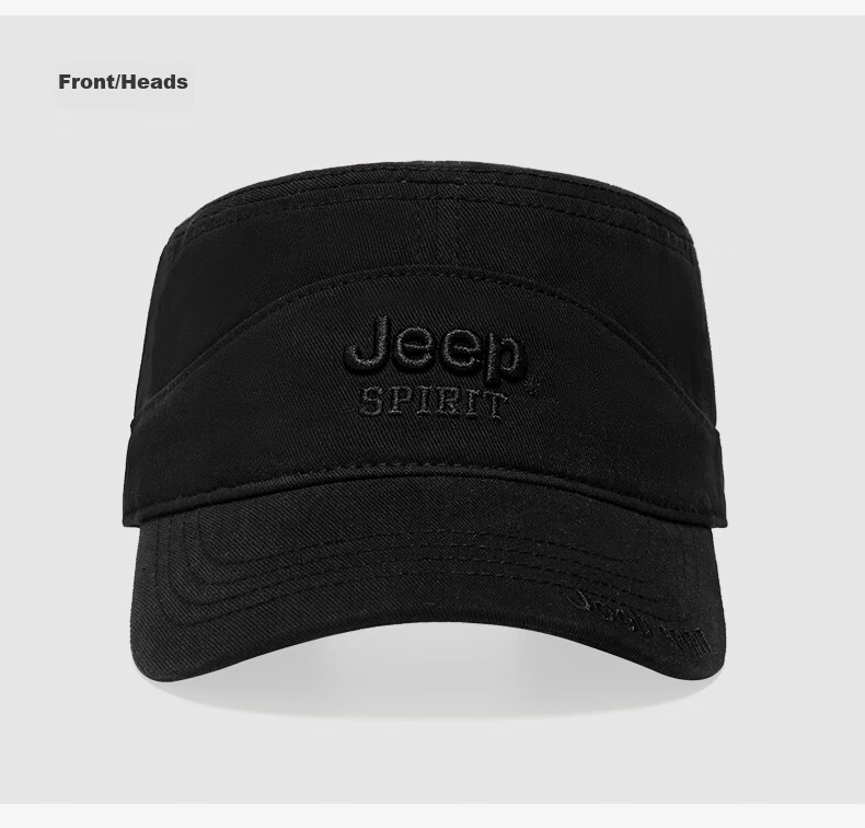 JEEP Men's Flat-Top Cap, All-Season Style, Baseball Cap for Middle-Aged And Elderly, Outdoor Casual Versatile Cap A0293 14