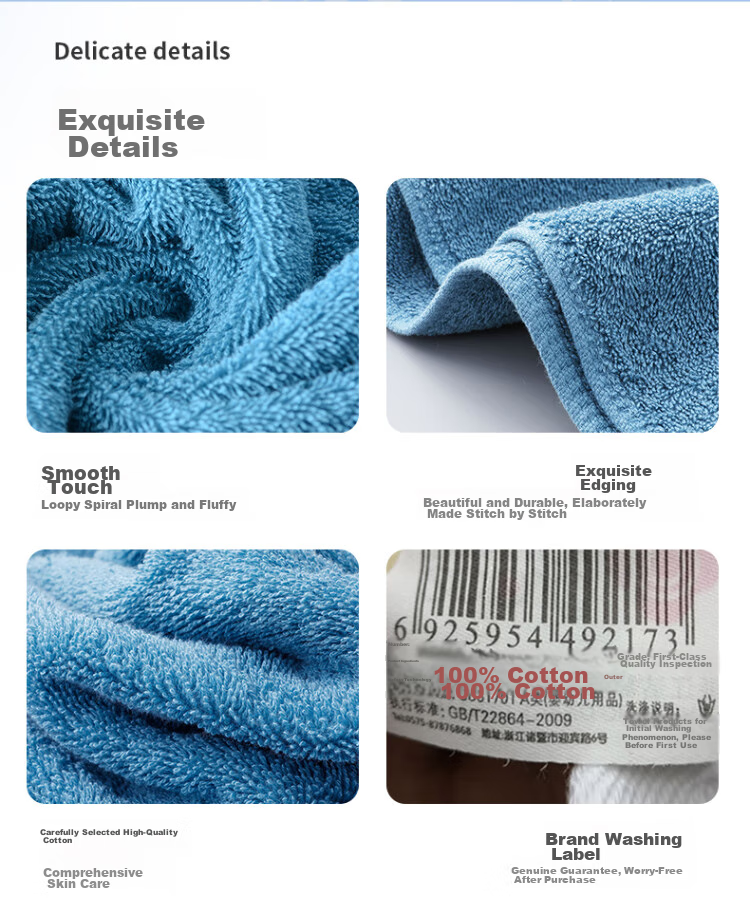 Grace Antibacterial And Anti-Mite Five-Star Hotel Pure Cotton High-End Bath Towel for Men And Women, Highly Absorbent, Soft, Extra Large And Thick Sports Style 7