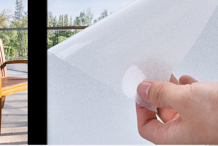 Qinghua Electrostatic Glass Film, Privacy Screen Film, Light-Transmitting Bathroom Glass Sticker, Colorful And Vibrant, 60*200cm 10