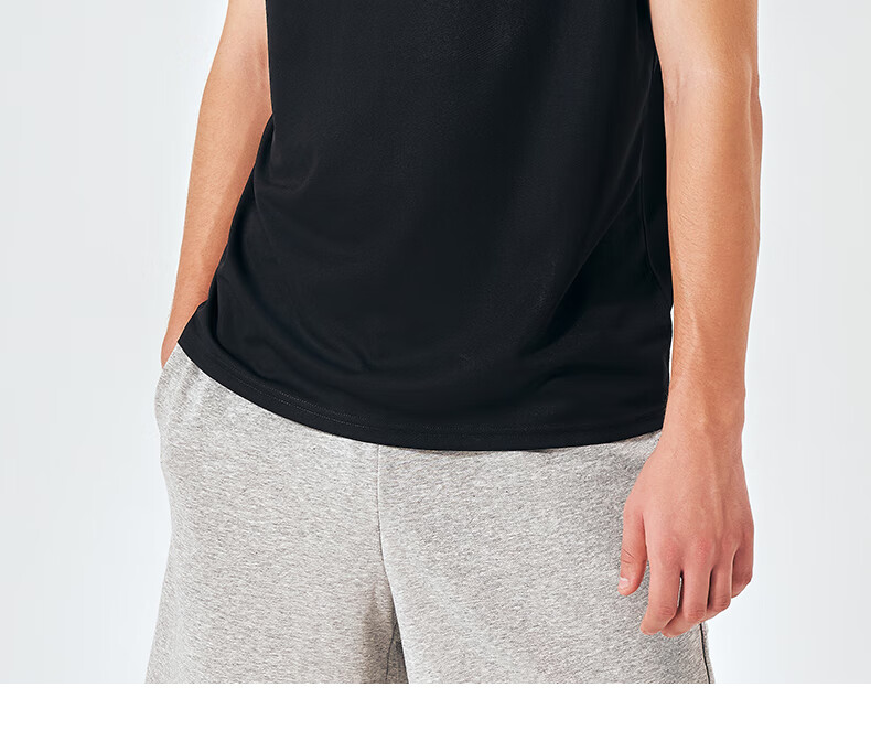 Adidas Men's Short-Sleeve T-Shirt, Summer Sports, Skin-Friendly, Breathable, Lightweight, Quick-Drying, Round Neck [Quick-Dry Version], Dark Gray, Size M 2