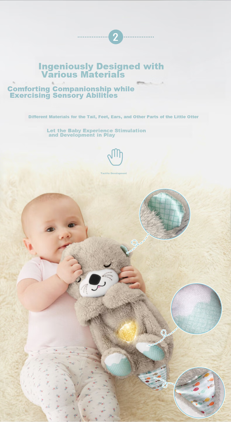 Fisher-Price Baby Toy, Comforting Doll, Sleep Aid, Birthday Gift - Musical Soothing Sleepy Otter GHL41 5