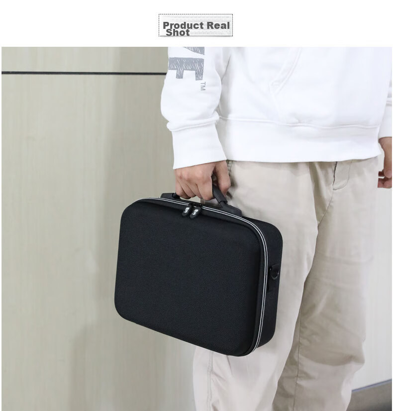 Qiye Hard Shell Storage Bag, Suitable for DJI Mini 4 Pro Drone, Mini 4 Pro Shoulder Backpack, Storage Box, Shockproof And Drop-Resistant Bag, Mini 4 PRO Handbag 8
