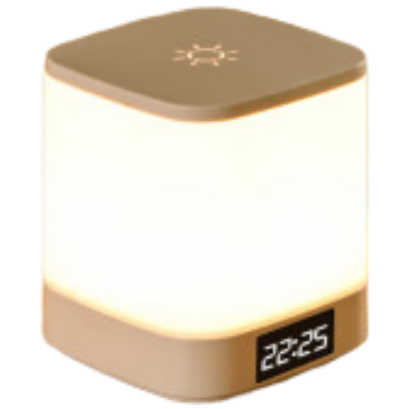 Heart Lock Night Light for Baby Feeding, Bedroom Bedside Lamp, Eye Protection, Rechargeable Touch Clock, Patting Light, Sleep Aid, Nighttime Atmosphere Lamp