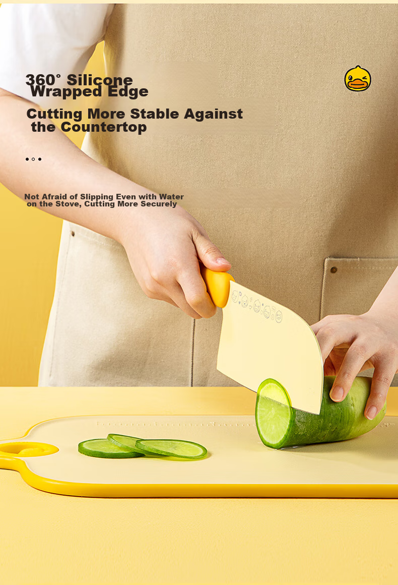 COOKER KING Cutting Board, Antibacterial Chopping Board, Plastic Cutting Board, Household Double-Sided Use Cutting Board, 42*26.5*1 11