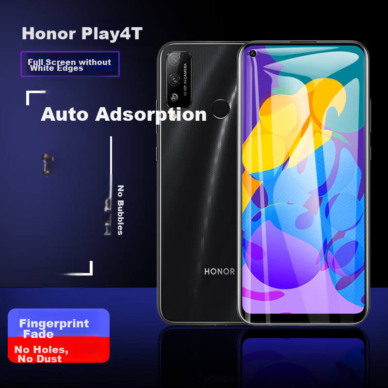 Защитное стекло HotFire для Honor Play4T, Honor Play4t/play3/Changxiang10, полное покрытие, самоклеящееся
