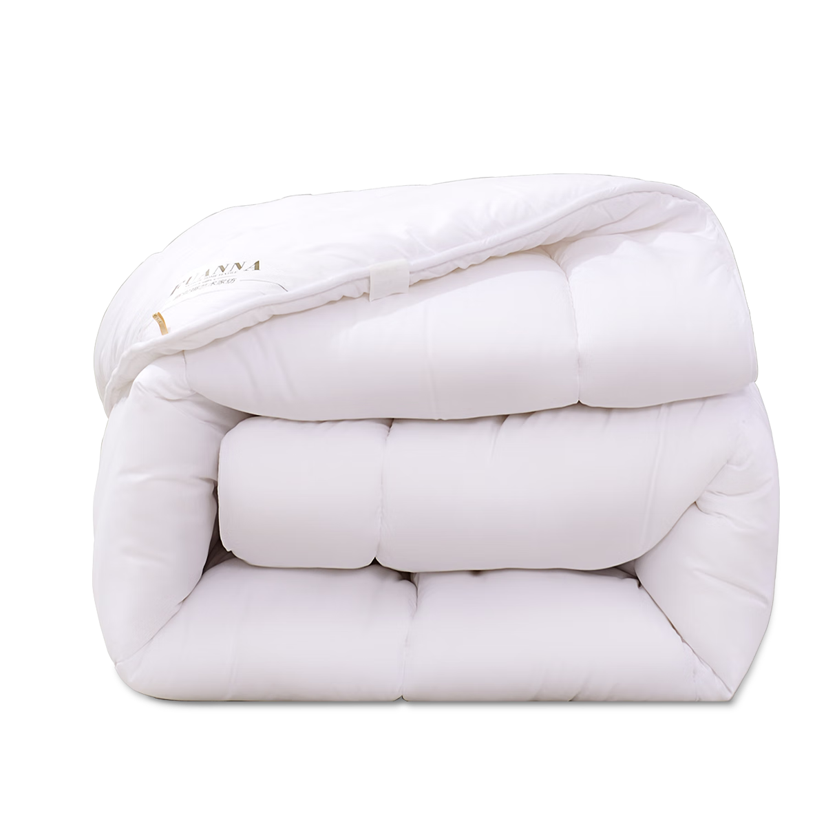 FUANNA Shunuan Single Thick Fiber Comforter for Autumn And Winter, Student Dormitory Winter Quilt, 5 Jin (2.5 Kg), 152*210cm, White