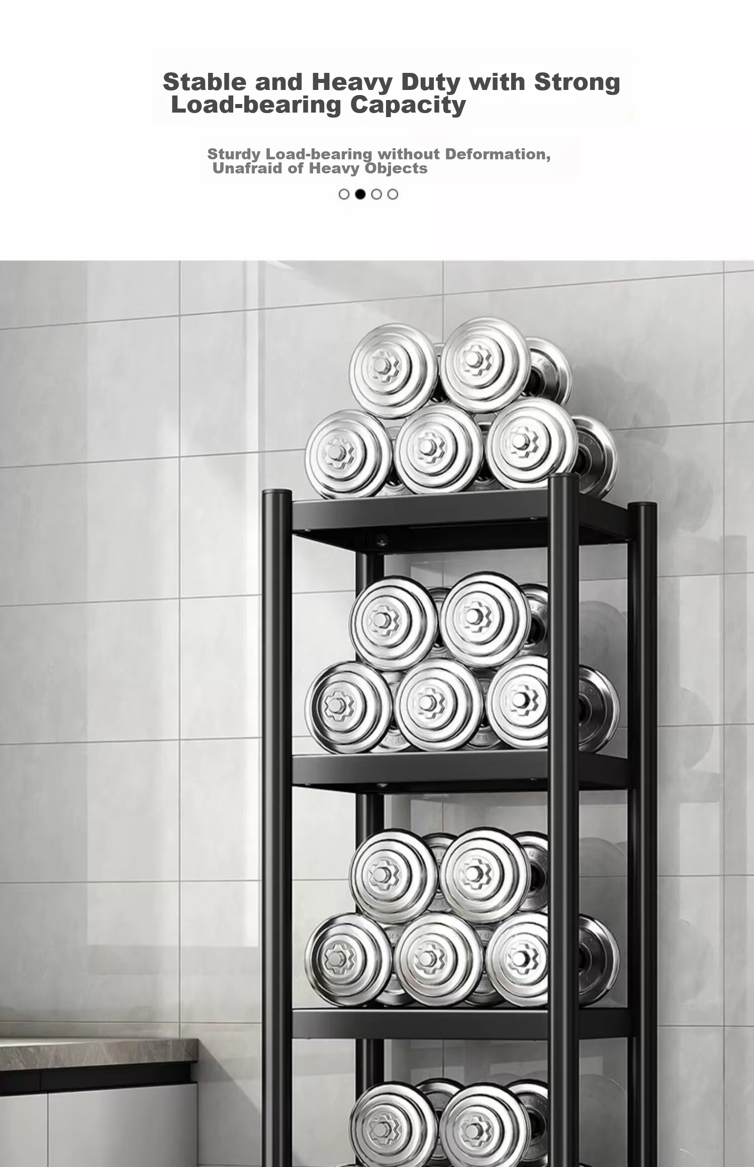 UOEN Kitchen Gap Storage Rack, Floor-Standing Multi-Layer Narrow Gap Organizer for Home Use, Multi-Functional Storage Shelf for Cookware And Microwave Ove 13