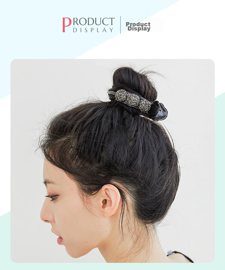 CHIMERA Large Internet-Famous Shark Clip Hair Accessory, Bow Claw Clip, Back of Head Hairpin, Hair Barrette for Women, Mid-Autumn Festival Gift 18