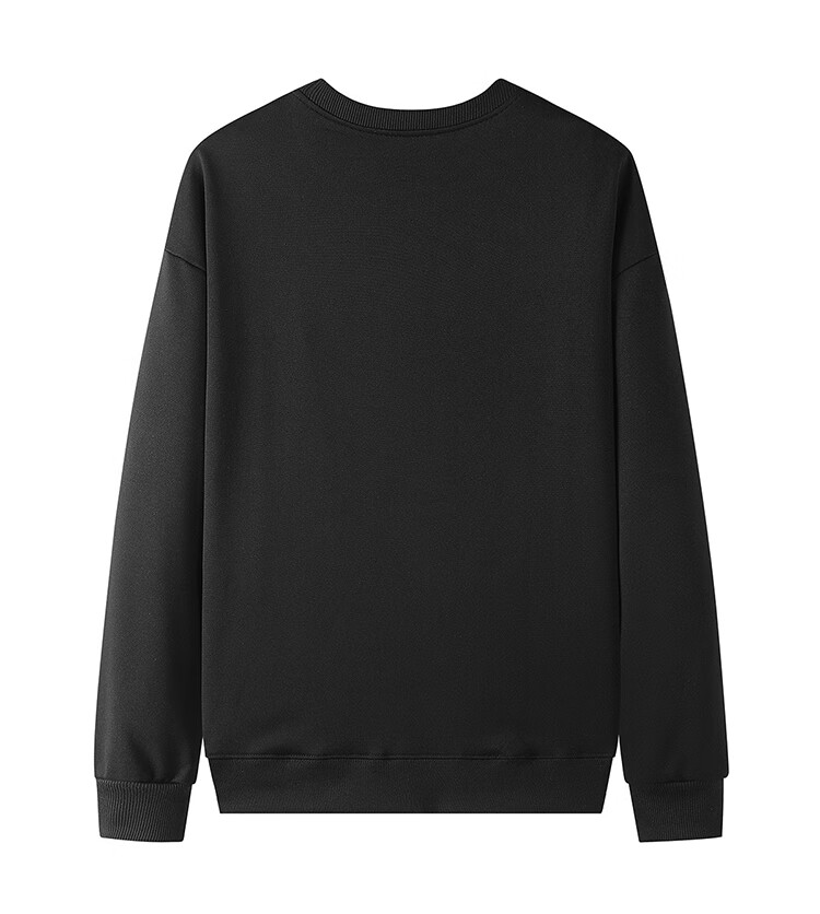 RED DRAGONFLY Men's Fleece-Lined Casual Comfortable Versatile Embroidered Crew Neck Long Sleeve Sweatshirt Heather Gray L 5