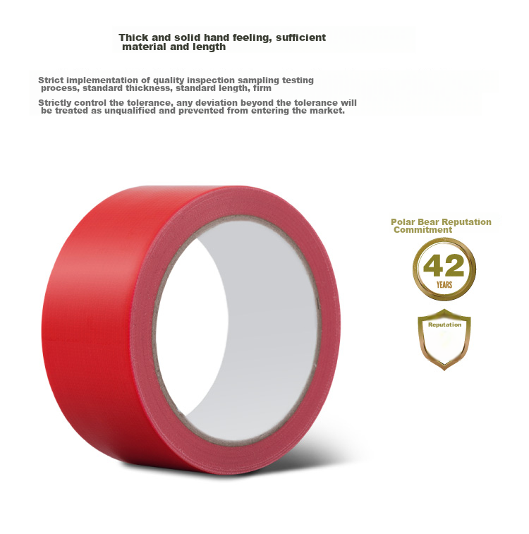 Polar Bear Strong Adhesive Tape, Storm-Proof Window Tape, High Adhesion Wear-Resistant Waterproof, Black, 48mm*10m, 4 Rolls, Carpet Fixing Pipe Sealing CL-4810B 6