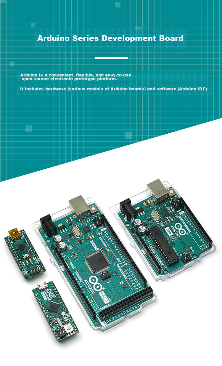 DiuShitou Compatible Arduino Nano Microcontroller AVR Beginner Development Board ATmega328 Chip Main Control Board Unassembled Pin Header Mini-B Interface 1