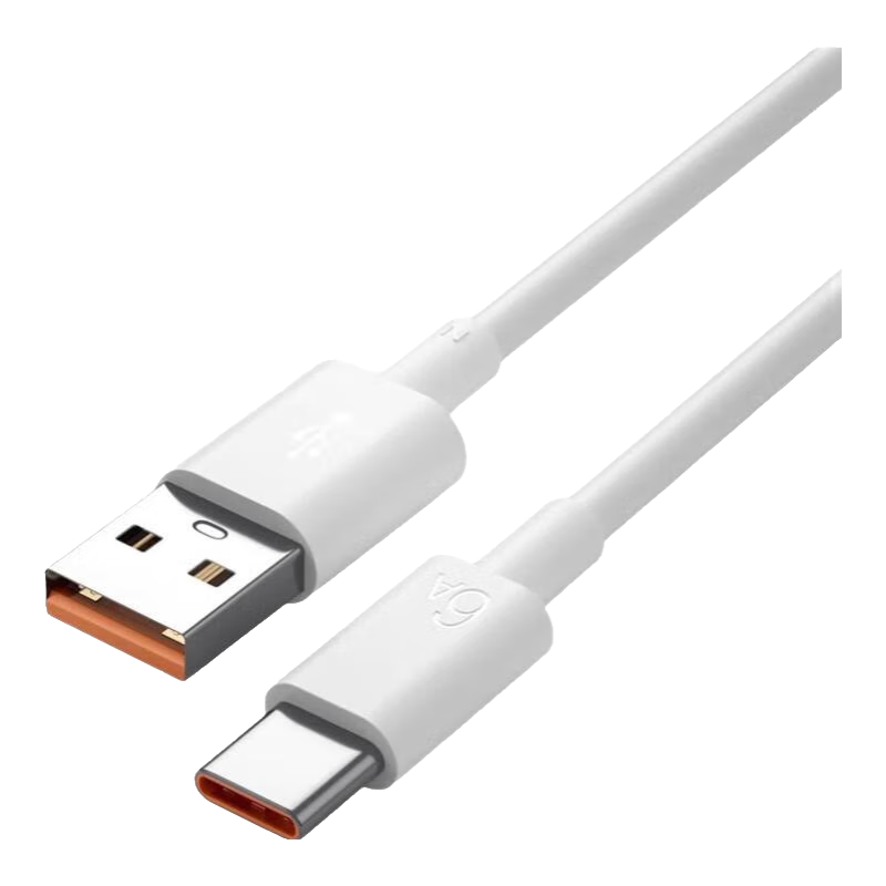 Nengshi Suitable for Xiaomi Charging Cable, Type-C Data Cable, 67W/33W Super Fast Charging, 14/13/12 Redmi Phone Charging, 6A Flash Charging, Type-C Car USB, 1.5 Meters, White