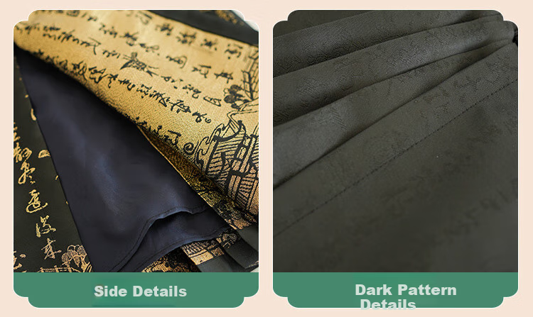 Menghu Will Drink Wine, Boys And Girls Horse-Face Skirt Spring And Autumn Style Children's Chinese-Style, Boys' Cross-Back Top, 140 3
