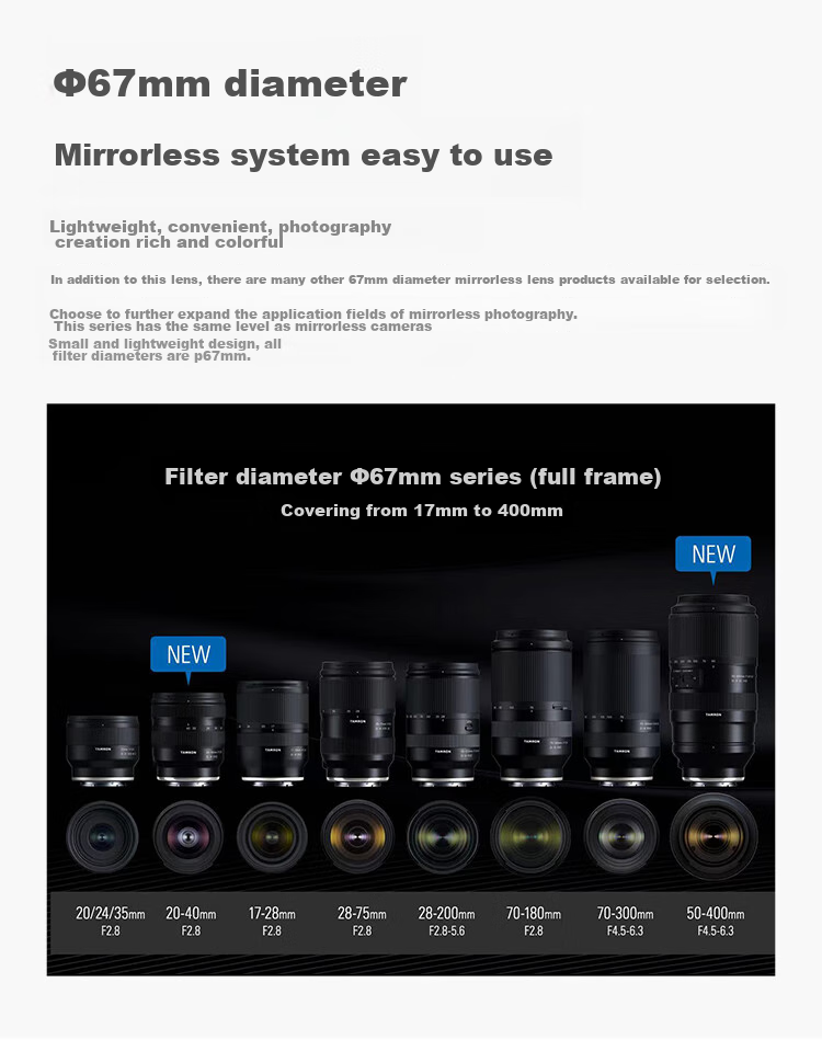 Tamron A062S 20-40mm F/2.8 Di III VXD Large Aperture Standard Zoom for Landscape And Video, Sony Full-Frame Mirrorless Lens (Sony Full-Frame E-Mount) 15