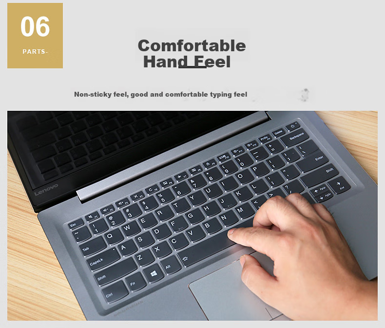 Aigo Laptop Keyboard Cover for Lenovo Xiaoxin ThinkBook 16p 2023 High Transparency Ultra-Thin TPU Invisible Keyboard Dustproof Waterproof Protector 3