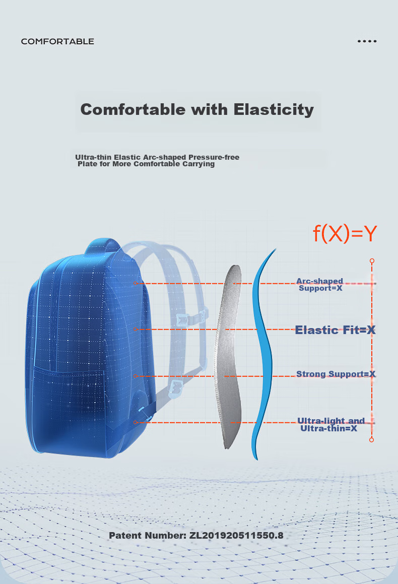 CAMS Floating Weight Reduction Fashion Backpack for Women, Casual Shoulder Bag, Macaron Spring And Summer X03606 9