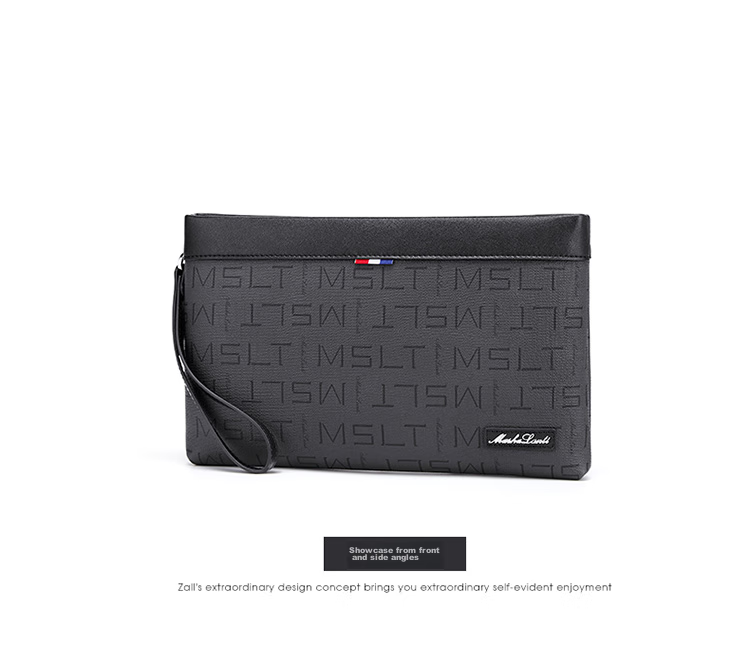 MashaLanti Men's Handbag, Casual Business Clutch, Large Capacity Zipper Pouch, Envelope Bag for Men, Practical Birthday Gift 12