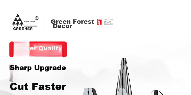 GREENER Diagonal Cutting Pliers, Electrician's Pliers, 6-Inch Diagonal Pliers, Household Pliers, Labor-Saving Industrial-Grade Multifunctional Master Series Wire Cutters 1
