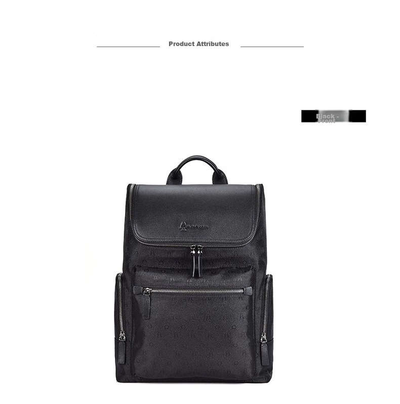 Hush Puppies Business Backpack, Large Capacity Men's Laptop Bag, Multifunctional Birthday Gift for Boyfriend 9