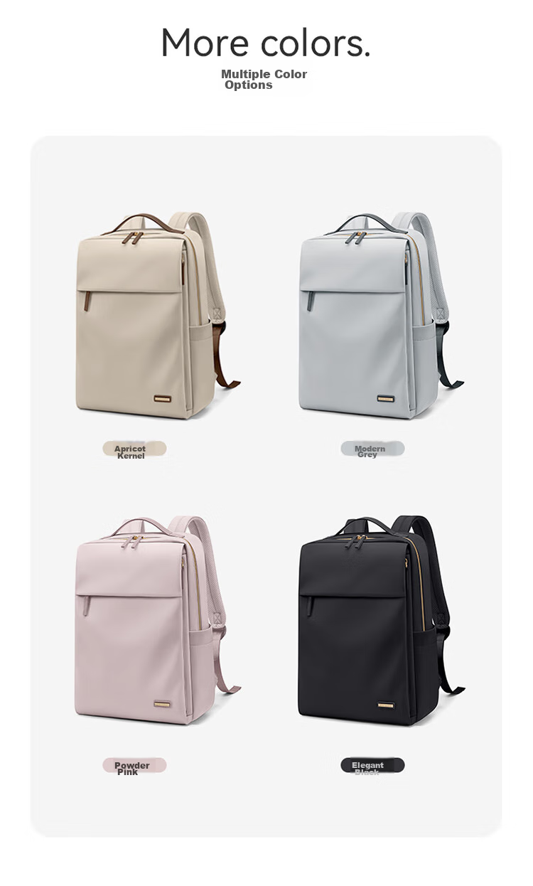 GOLF Backpack for Women, Laptop Bag 15.6-Inch Notebook Business Travel Backpack College Student Schoolbag Commuter 17