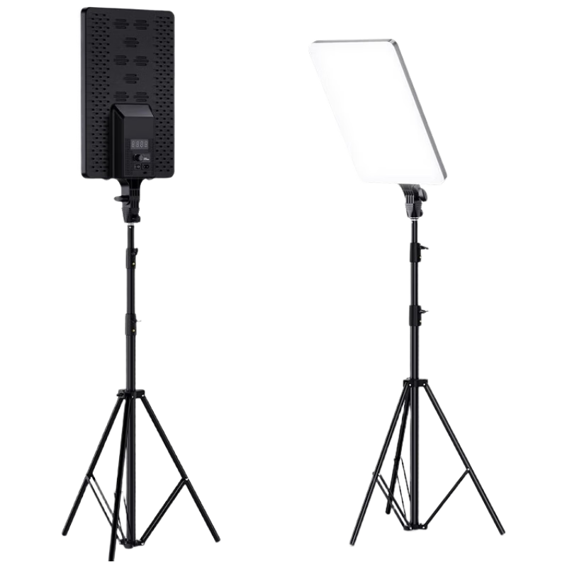 Beiyang 100W Live Streaming Fill Light, Professional Indoor Photography Light for Portraits, Desktop Jade And Jadeite Jewelry Shooting, Overhead Photography LED Panel Light, Constant Soft Light, Face Light, Flat Panel Light