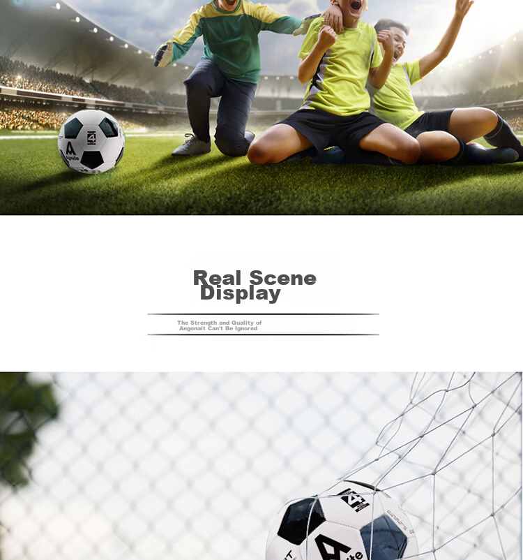 Deli No. 4 Soccer Ball for Children, Teenagers And Students Training And Competition PVC Machine-Stitched Wear-Resistant Elastic Exam Football 11