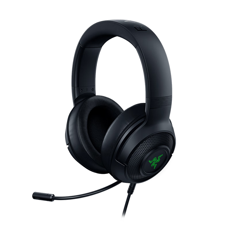 Razer Beihai Juyao V3 X Wired Over-Ear Gaming Headset with Microphone, RGB Lighting Effects, Compatible with CSGO, Black Myth: Wukong, PUBG Headphones, Suitable for Triangle Actio