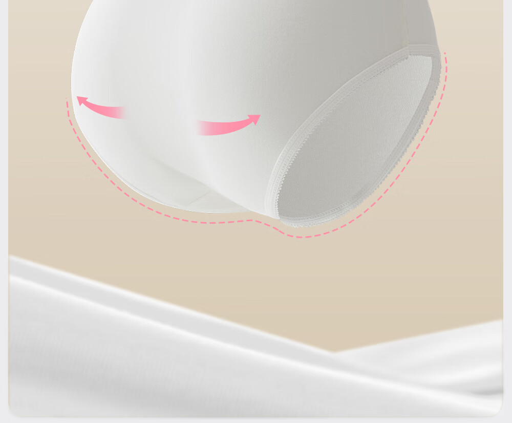 Freego Disposable Women's Underwear, Pure Cotton, Sterile, for Travel, Business Trips, Menstruation, Pregnant Women, Daily Disposable, No-Wash, Individually Wrapped, 30 Pieces, Size L 25