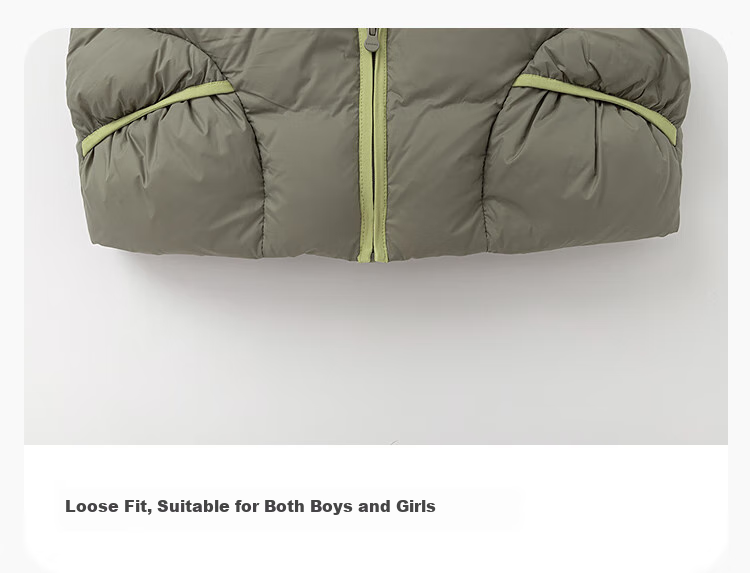 BALABALA Children's down Vest, Girls And Boys Outerwear, New Autumn And Winter Clothing, Baby Warm down Jacket 10