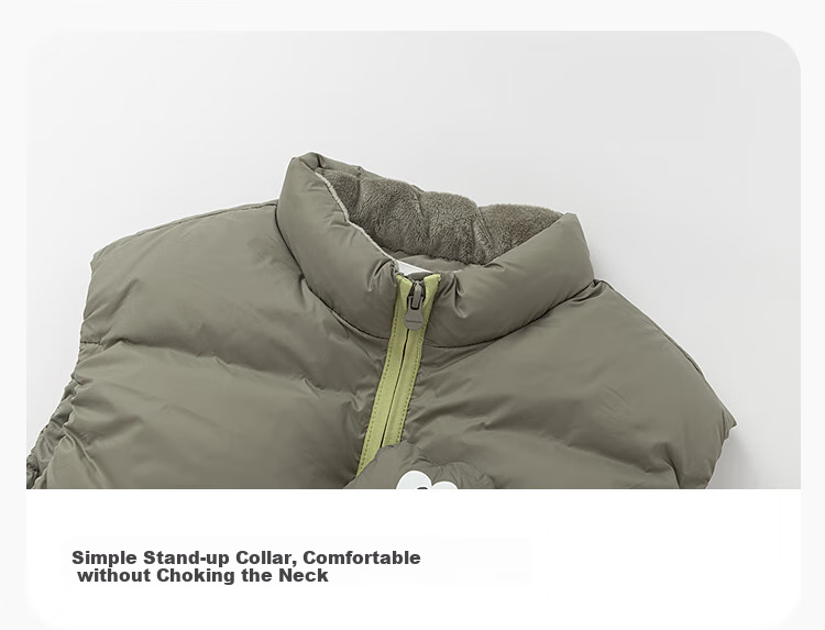 BALABALA Children's down Vest, Girls And Boys Outerwear, New Autumn And Winter Clothing, Baby Warm down Jacket 7
