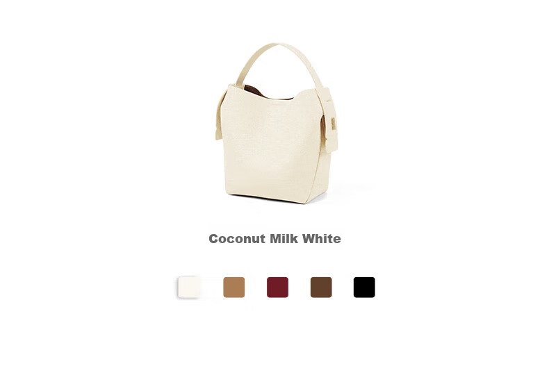 La Festin [Guli Nazha's Choice] Ticket Bucket Bag, Single Shoulder Crossbody Women's Handheld Water Bucket Bag, Birthday Gift for Girls 6