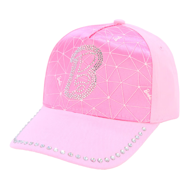 Barbie Children's Hat, Spring And Autumn Baby Sun Hat, Sun Visor Hat for Girls, Empty Top Hat for Girls, UV Protection Hat, Summer Baseball Cap