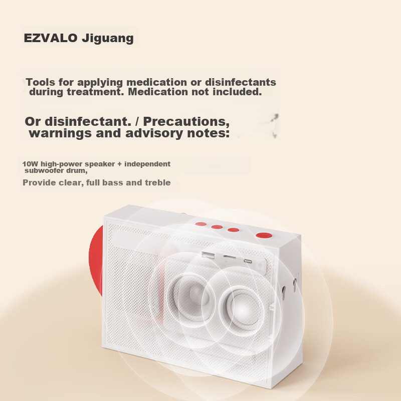 EZVALO Floating Bluetooth Speaker with AI Voice Karaoke, Wireless Microphone, Creative Desktop Speaker, Birthday And Mid-Autumn Festival Gift 4
