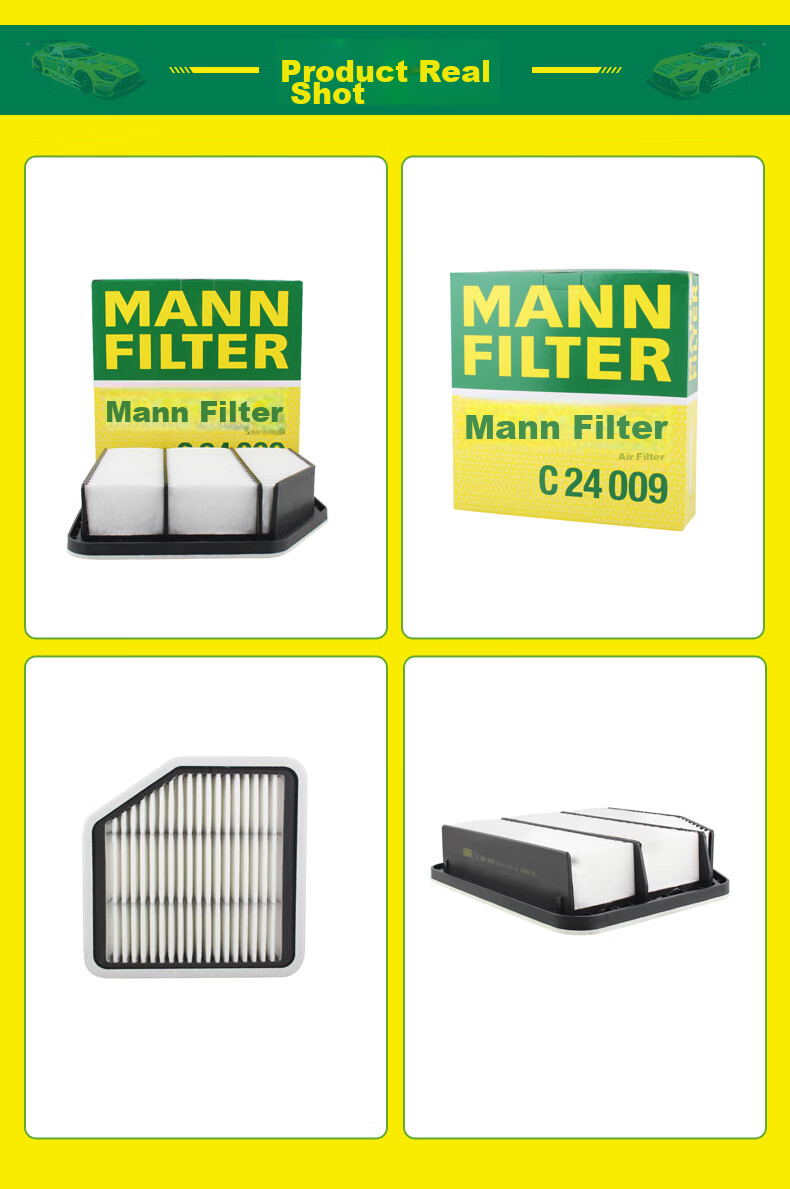 MANNFILTER Air Filter Element C24009 for Reiz/Lexus GS/IS+IS SportCross 9