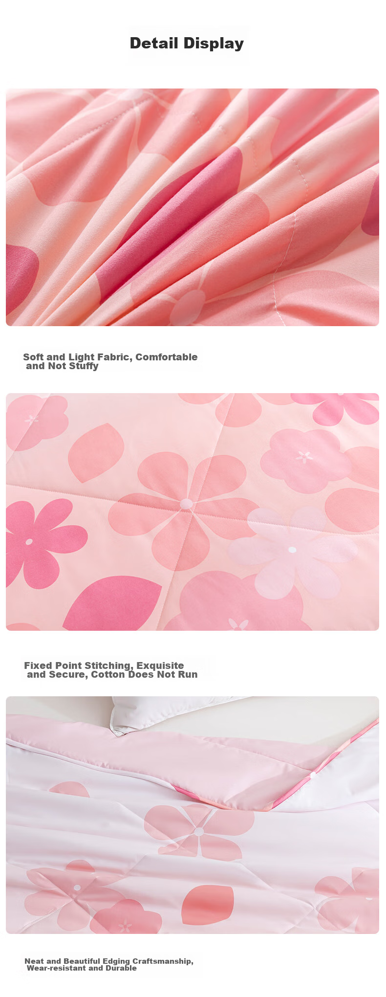 CROWN Summer Cooling Quilt Air Conditioning Blanket 1.5m x 2m Single Summer Quilt Four Seasons Universal Class A Machine Washable Bare Sleep Spring Autumn Quilt Core 8