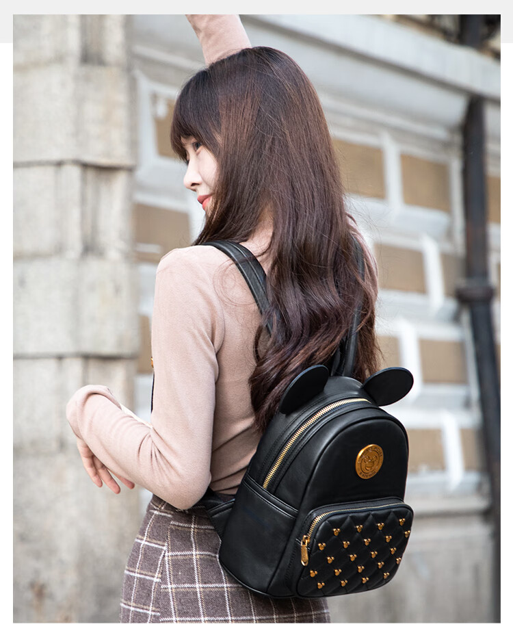 Disney Mickey Mouse Backpack for Women, Fashionable Teenage Girl Backpack, Birthday Gift Box Set for Girls 33