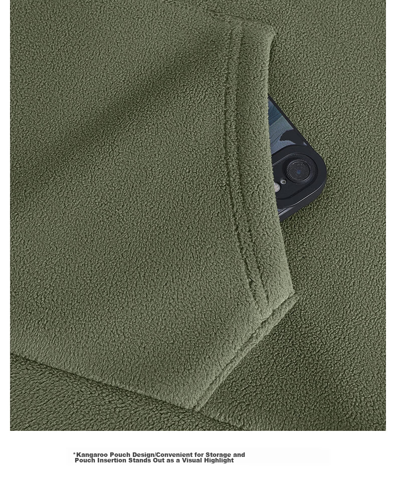 Jeanswest Winter Jacket for Men, Fleece-Lined Thickened Maillard And Down Hooded Jacket, Loose Casual Hoodie for Teenagers And Students 18