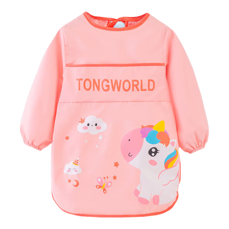 9I9 Baby Eating Apron, Long Sleeve Waterproof And Stain-Resistant, Infant Children's Bib, Painting Smock, Kindergarten Splash-Proof A111 Unicor